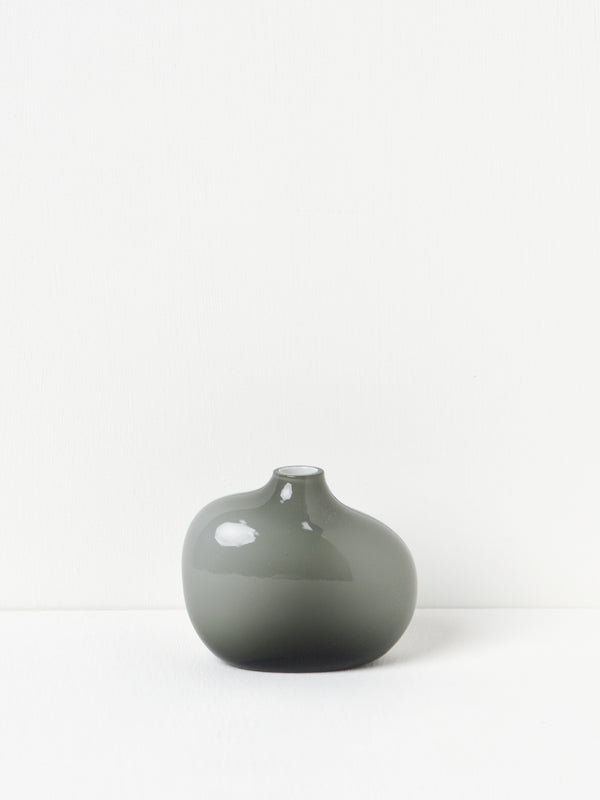 SACCO vase glass 01 gray